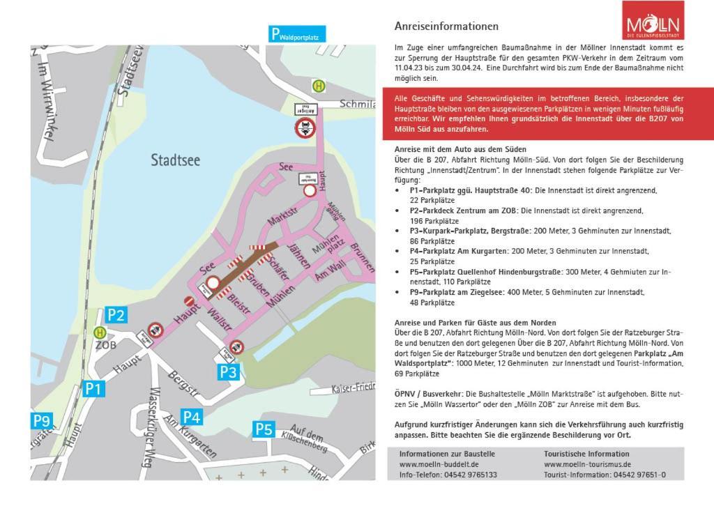 Zentral Gelegenes Ferienzimmer Moellner Seestrasse Buitenkant foto